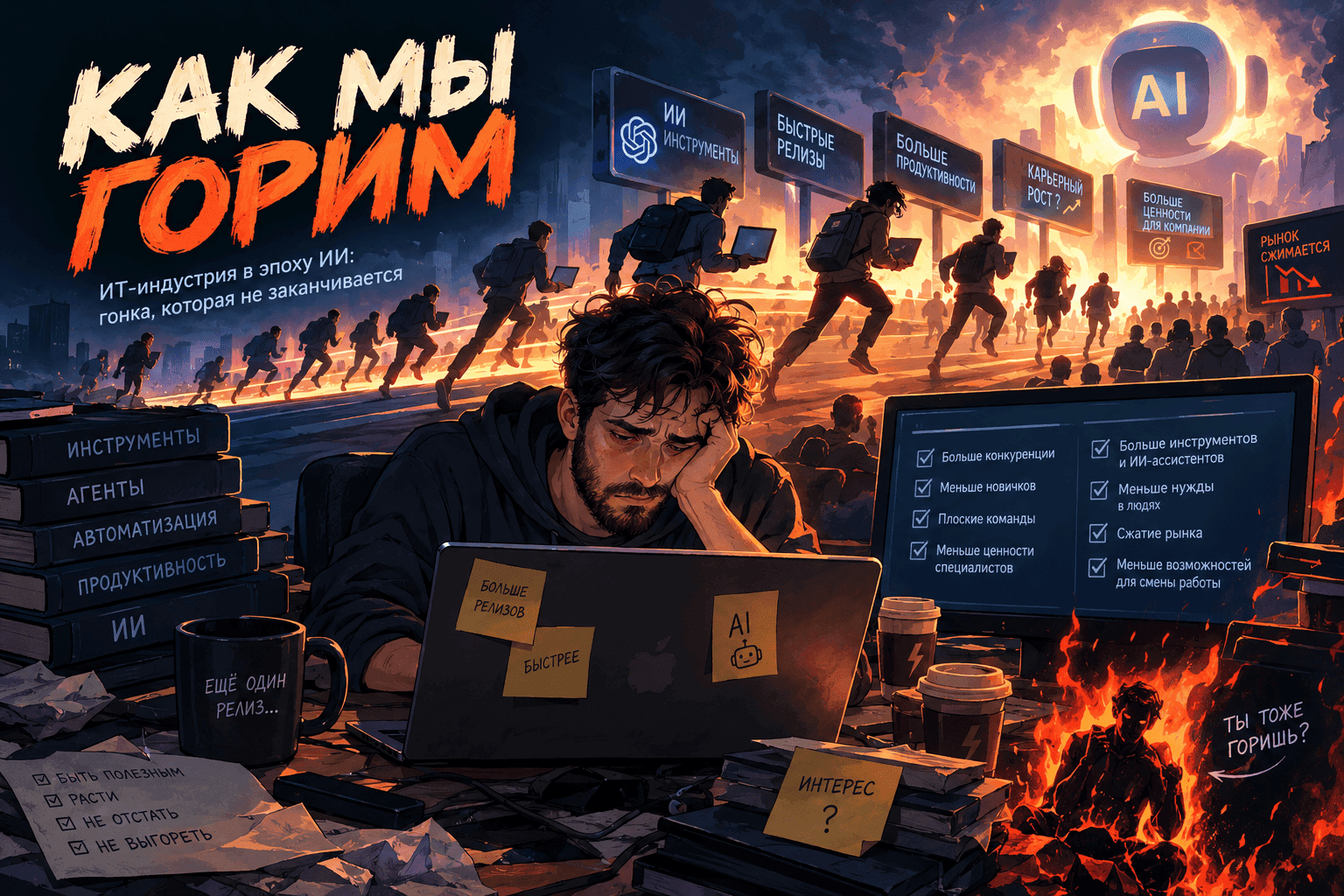 Как мы горим