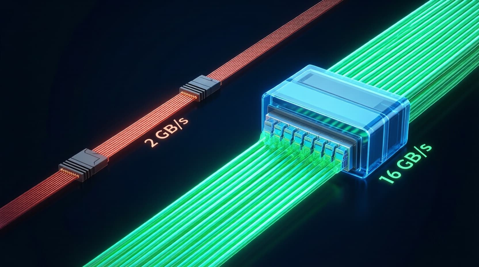 35B‑модель на RTX 5080 и RTX 3060: 109 ток/с через PCIe Gen2 x4