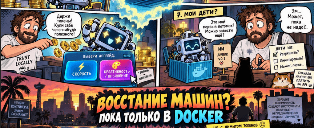 Я дал LLM память, root‑доступ и деньги. Получился ли «свободный ИИ»?