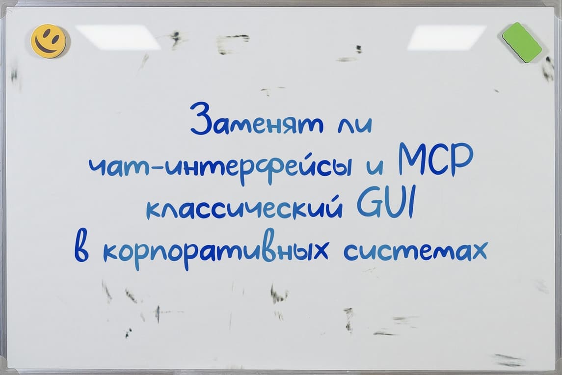 Заменят ли чат‑интерфейсы и MCP классический GUI в корпоративных системах