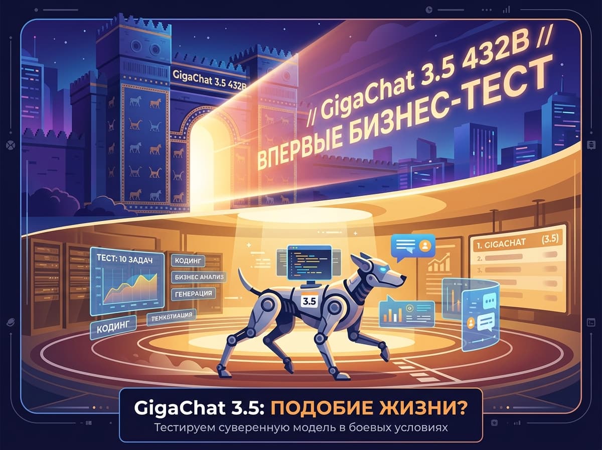 Прогнали GigaChat 3.5 по реальным кейсам: Результаты большого тест‑драйва