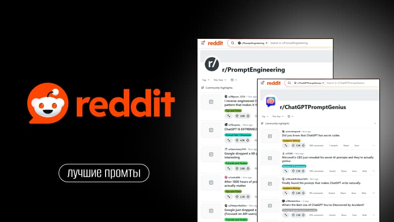 ТОП-50 лучших промтов Reddit за все время