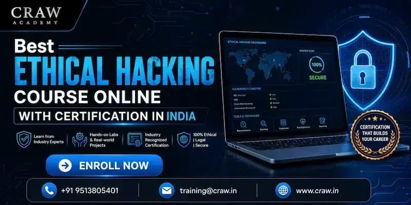 Best Ethical hacking course online with certification in india