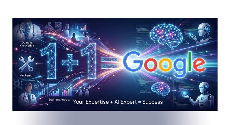 You Don't Have to Learn AI. Your Expertise Is Already the Hard Part