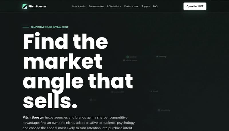 I vibe coded an AI tool that reads competitors' ads the way a neuroscientist would.