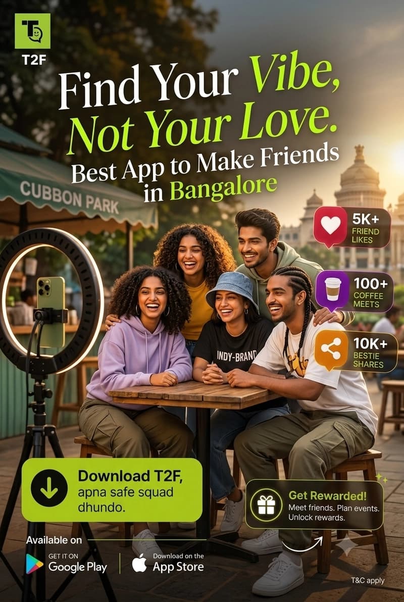 Bangalore’s Best Gen Z Friend Finding App.