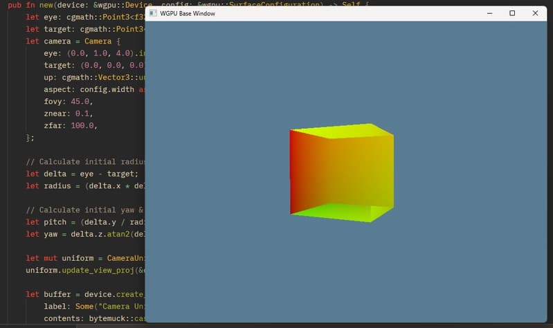 Создание многократно используемого WebGPU и движка Rust: Часть 3 — Реализация системы 3D-камеры и шейдеров с горячей перезагрузкой