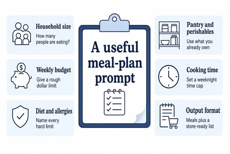 AI Agents for Weekly Meal Planning and Grocery Lists
