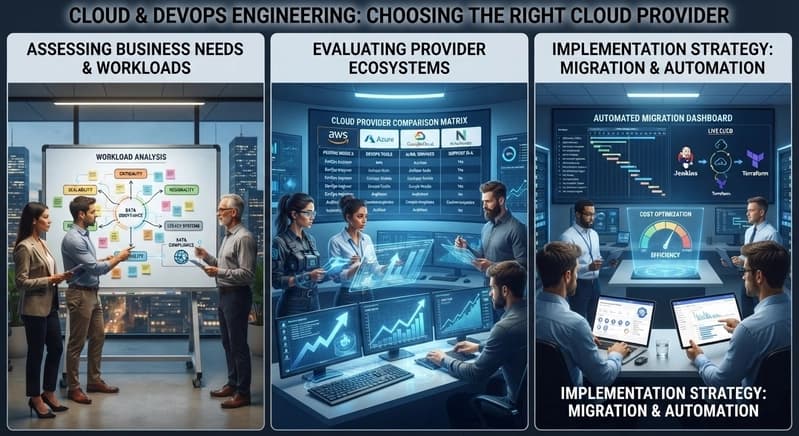 Cloud and DevOps Engineering in the USA: How to Choose the Right Cloud Provider for Your Business